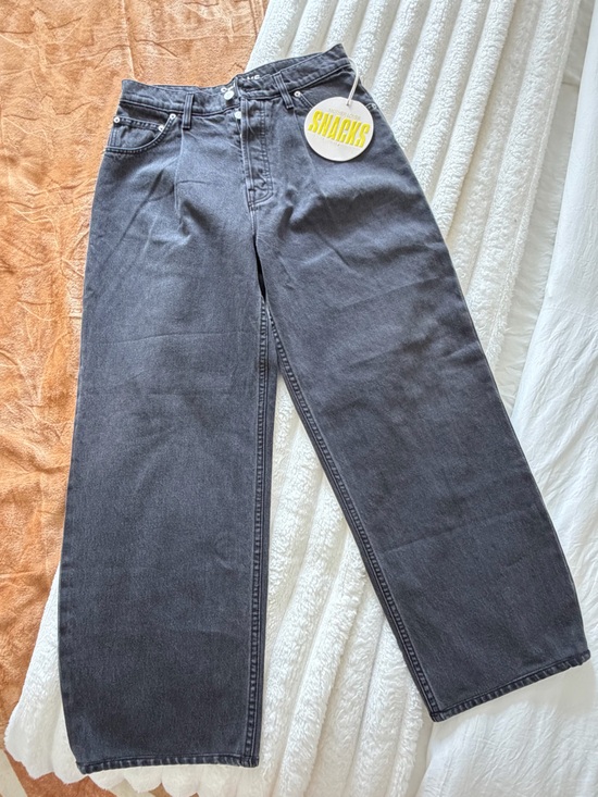 MOTHER Denim - MOTHER Women’s Straight Jeans in Charcoal Black